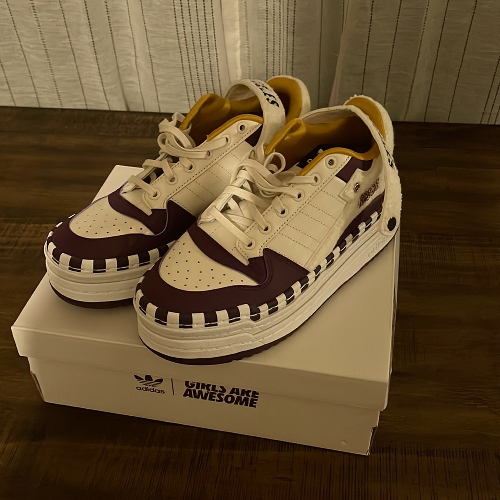Adidas girls are awesome platform sneakers limited edition